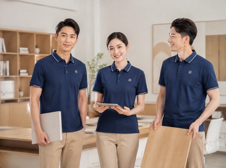 西湖区企业工作服T恤POLO衫